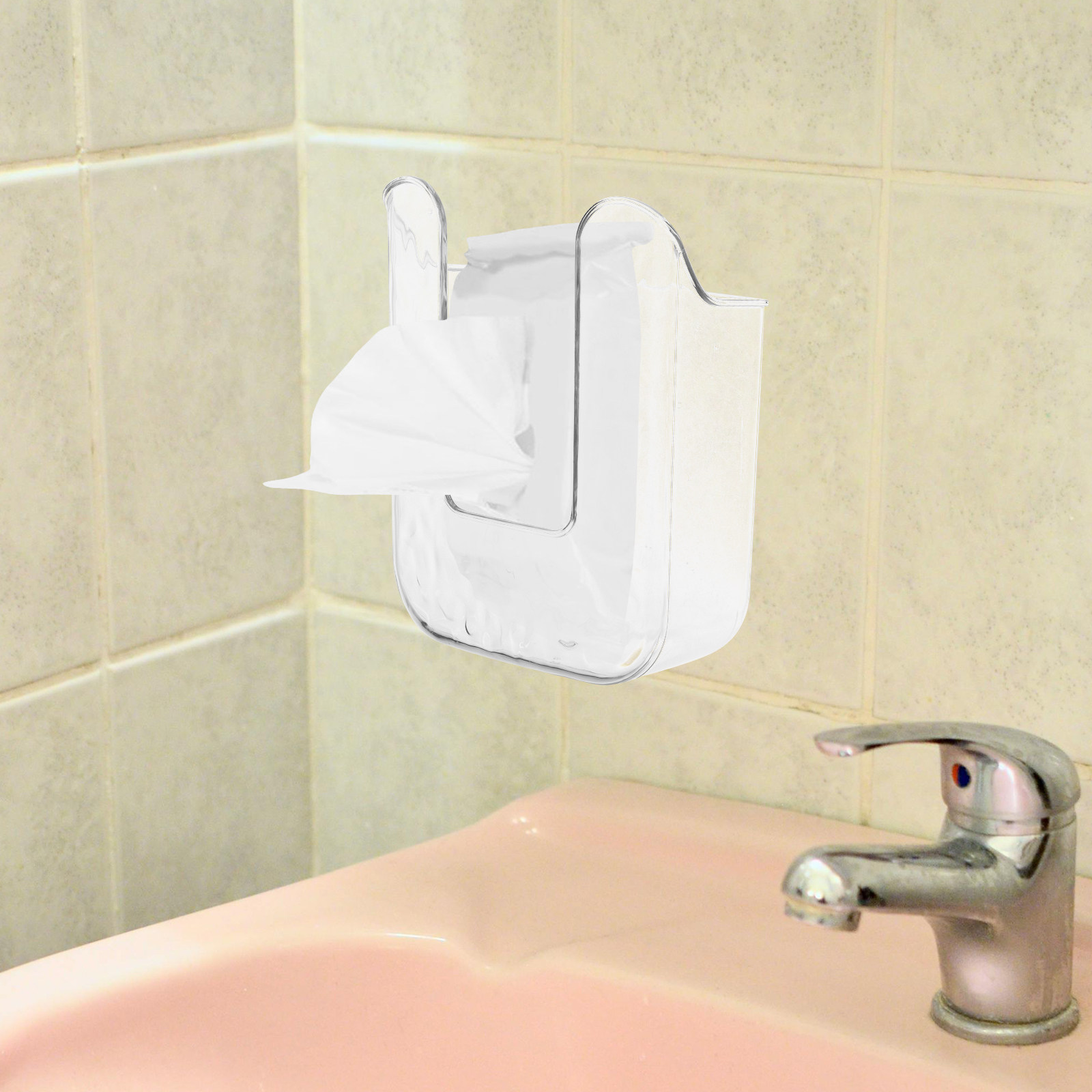 Bathroom Wall Shelf Tissue Dis - Home Bathroom Paper Towel Dispenser 评论和价格