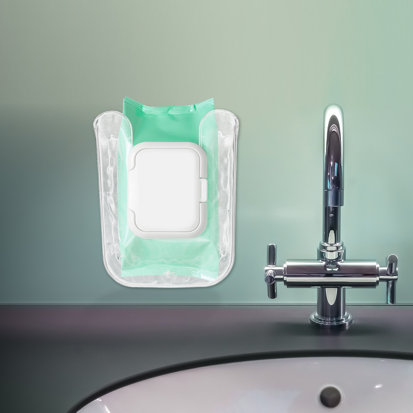 Bathroom Wall Shelf Tissue Dis - Home Bathroom Paper Towel Dispenser 评论和价格
