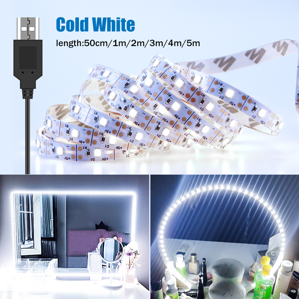 DC5V LED Makeup Mirror Light S - Home Bathroom Vanity 评论和价格