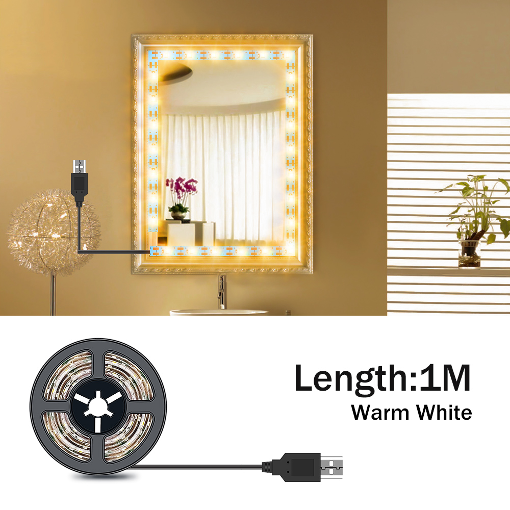 DC5V LED Makeup Mirror Light S - Home Bathroom Vanity 评论和价格