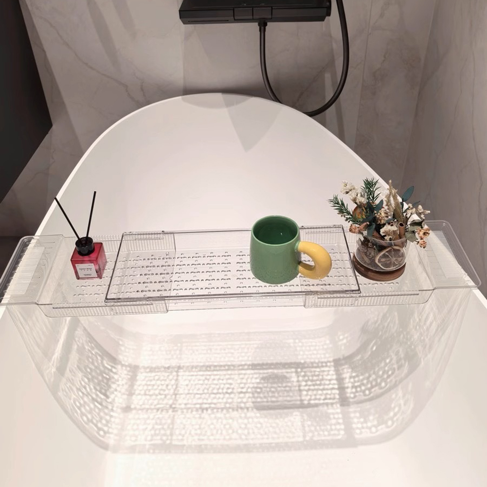 Luxury Expandable Bathtub -Cad - Bath Caddy Tray 评论和价格