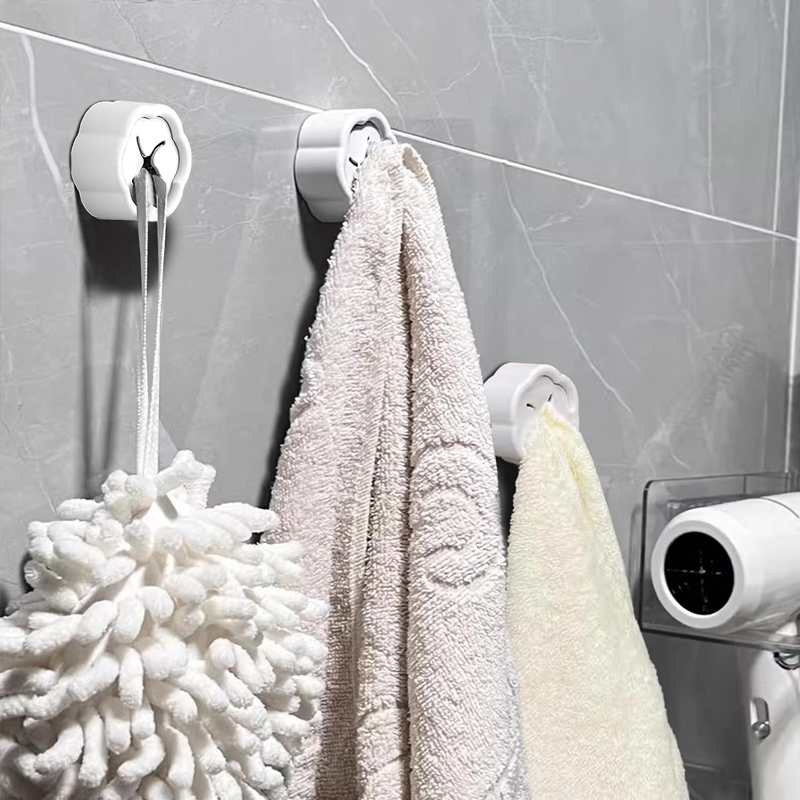 6PCS Self Adhesive Towel Holde - Home Bathroom Organizer 评论和价格