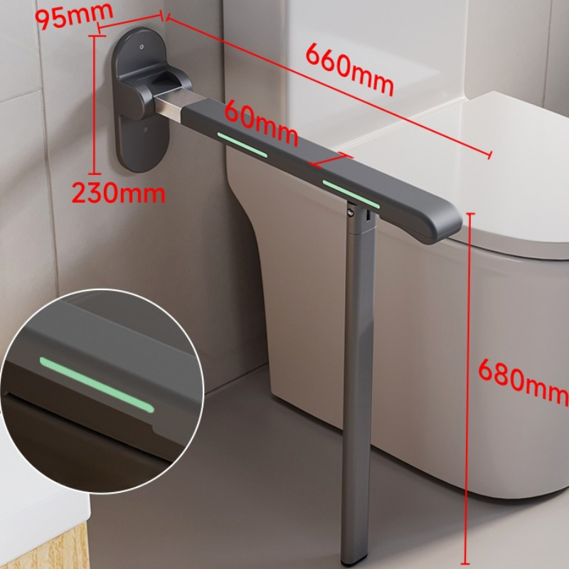 Toilet Safety Handle Foldable  - Home Bathroom Grab Bar 评论和价格