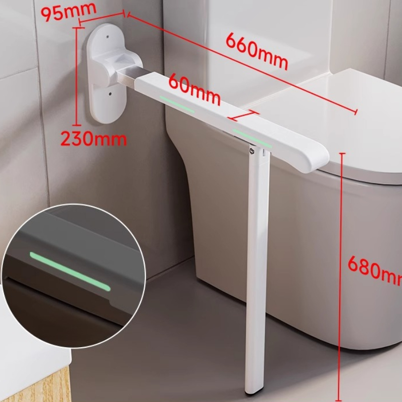 Toilet Safety Handle Foldable  - Home Bathroom Grab Bar 评论和价格