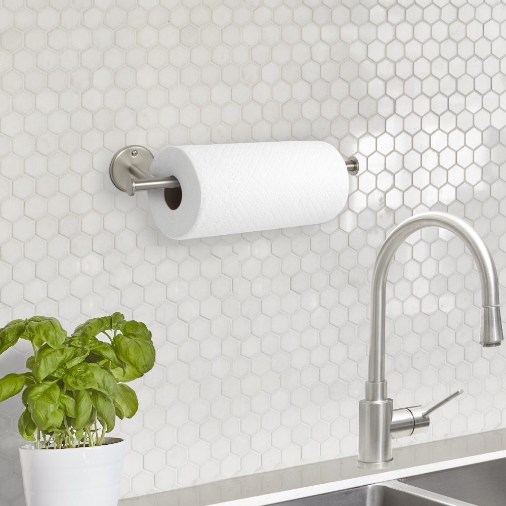 Metal Paper Towel Holder Wall  - Home Bathroom Paper Towel Dispenser 评论和价格