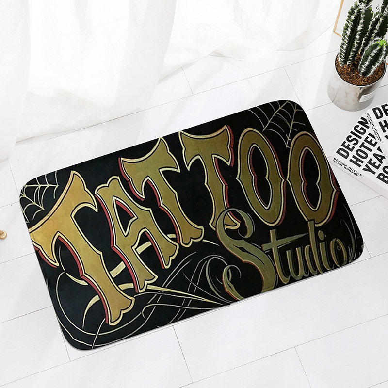 Tattoo Shop Mat Indoor Welcome - Zara Home Bathroom Accessories 评论和价格