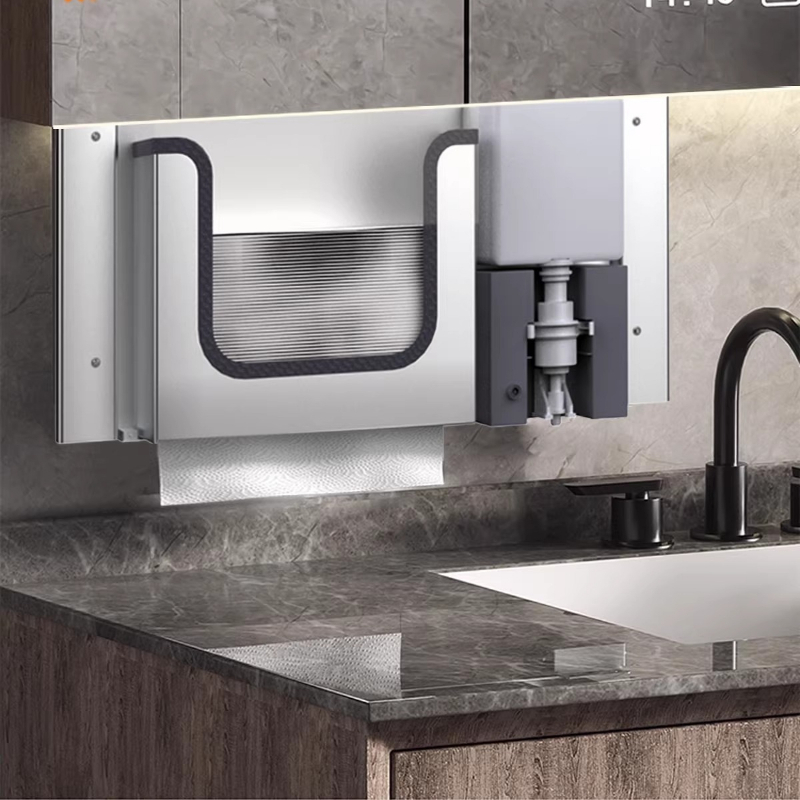 Stainless Steel Hidden Paper T - Home Bathroom Paper Towel Dispenser 评论和价格