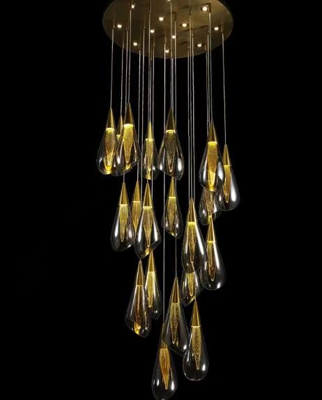 Modern Luxury Crystal Ceiling  - Home Bathroom Lights 评论和价格