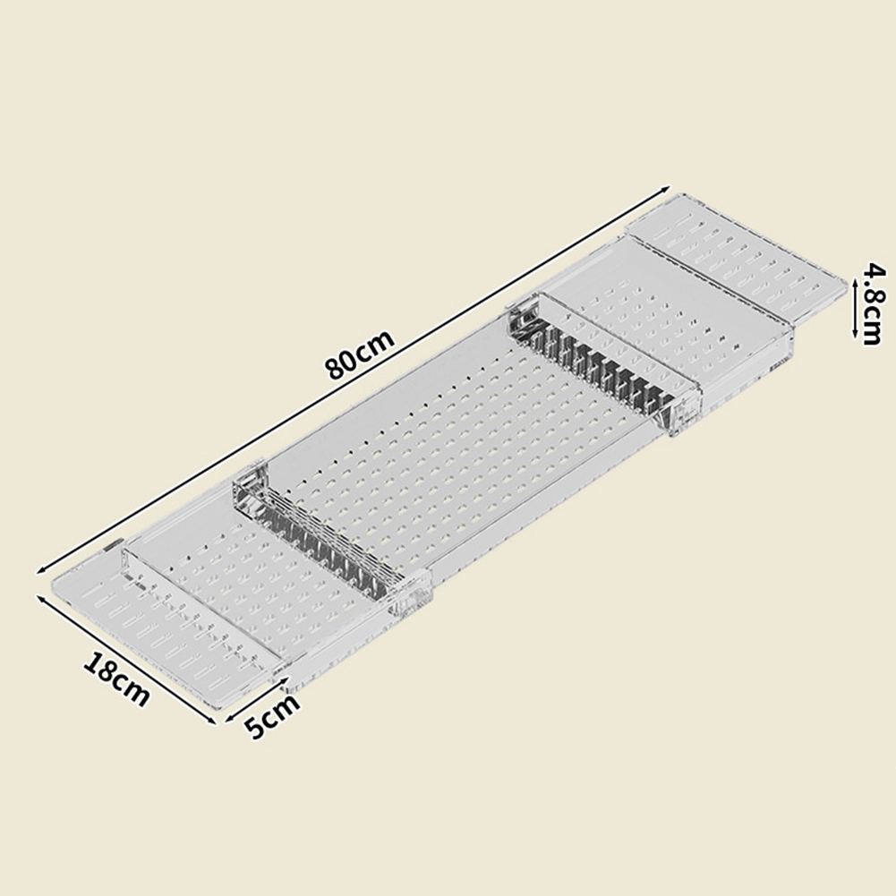 Luxury Expandable Bathtub -Cad - Bath Caddy Tray 评论和价格
